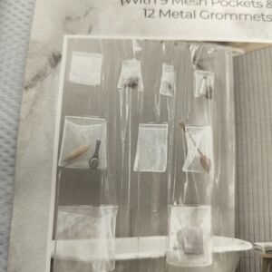 Clear Hanging Organizer with Mesh Pockets